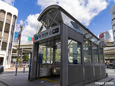 麻布十番駅イメージ｜ザ・パークハウス三田ガーデン レジデンス＆タワー